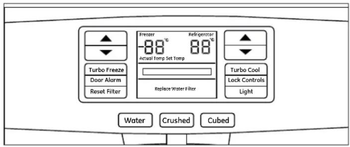 GE GFE29HSDSS - Sobre los controlles con ajustes de temperatura. - 2