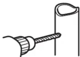 GE GFE29HSDSS - DRILL THE HOLE FOR THE VALVE - 1