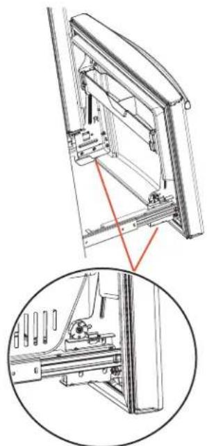 GE GFE29HSDSS - NIVELACION DE LA PUERTA DEL FREEZER - 1
