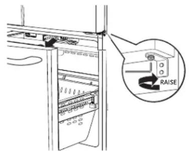 GE GFE26GSHSS - LEVEL THE REFRIGERATOR DOORS - 2