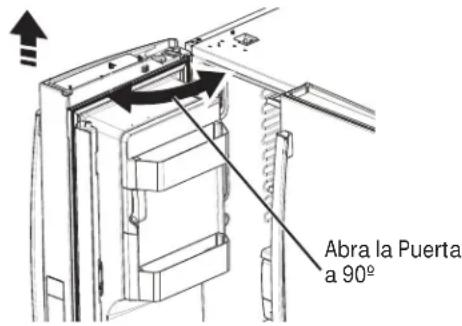 GE GFE26GSHSS - RETIRE LAS PUERTAS DEL REFRIGERADOR (cont.) - 1