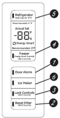 GE GFE26GSHSS - - Sabbath Mode - 1