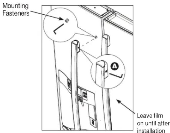 GE GFE26GSHSS - REMOVE THE FRESH FOOD DOOR HANDLE - 1