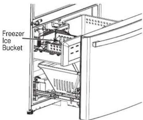 GE GFE26GGHBB - Extra Ice Storage* - 1