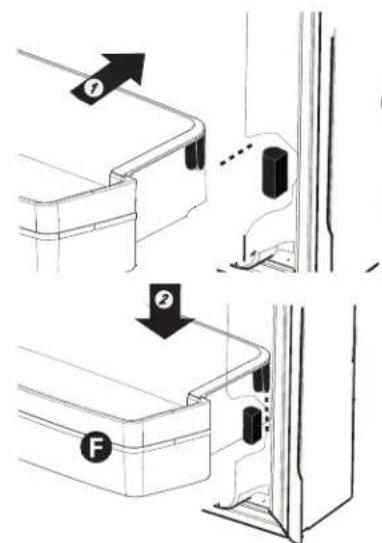 GE GFE26GGHBB - LEVEL THE REFRIGERATOR DOORS - 7