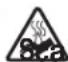 GE GFE26GGHBB - WARNING - 1