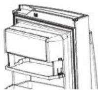 GE GFE26GGHBB - Bandeja desplegable \* (bandeja abierta) - 1