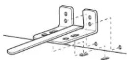 GE GFE26GGHBB - AT-2 LOCATING THE ANTI-TIP FLOOR BRACKET (cont.) - 2