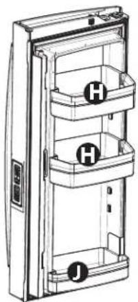 GE GFE26GGHBB - LEVEL THE REFRIGERATOR DOORS - 3