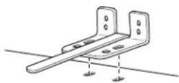 GE GFE26GGHBB - Figura 2 - Ubicaciones Aceptables para la Colocacion de Tornillos - 5