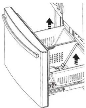 GE GFE26GGHBB - Non-Adjustable Bin in the Freezer* - 1