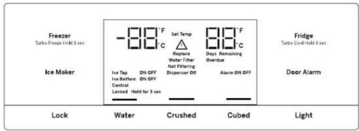 GE GFE26GGHBB - Sobre los controlles con ajustes de temperatura. - 2