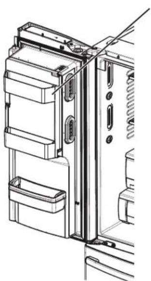 GE GFE26GGHBB - Drop down tray \* (tray open) - 3