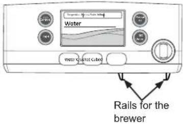 Water WATER GRADED GATE Rails for the brewer