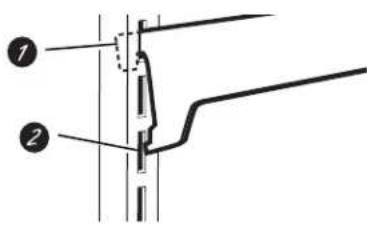 GE Café CYE22TSHSS - Pour le remettre en place : - 1