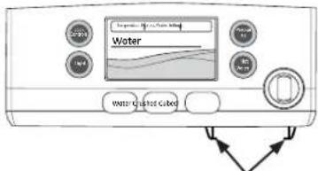 Temperature: 100°C/24.5V Water Water Covered Grid