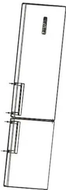 TEKA NFL 340 - Instalação das pegas (optional) - 4