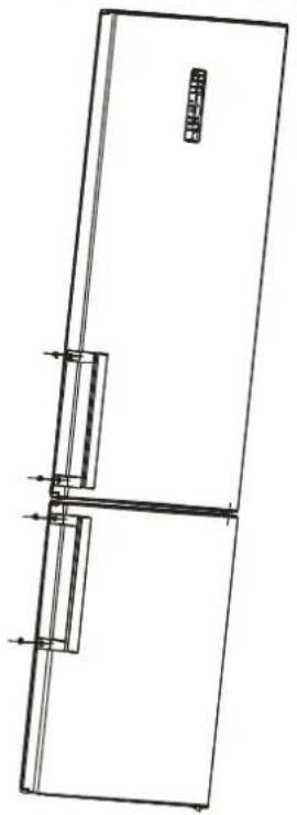 TEKA NFL 340 - Instalación del Tiador de la puerta (optional) - 3