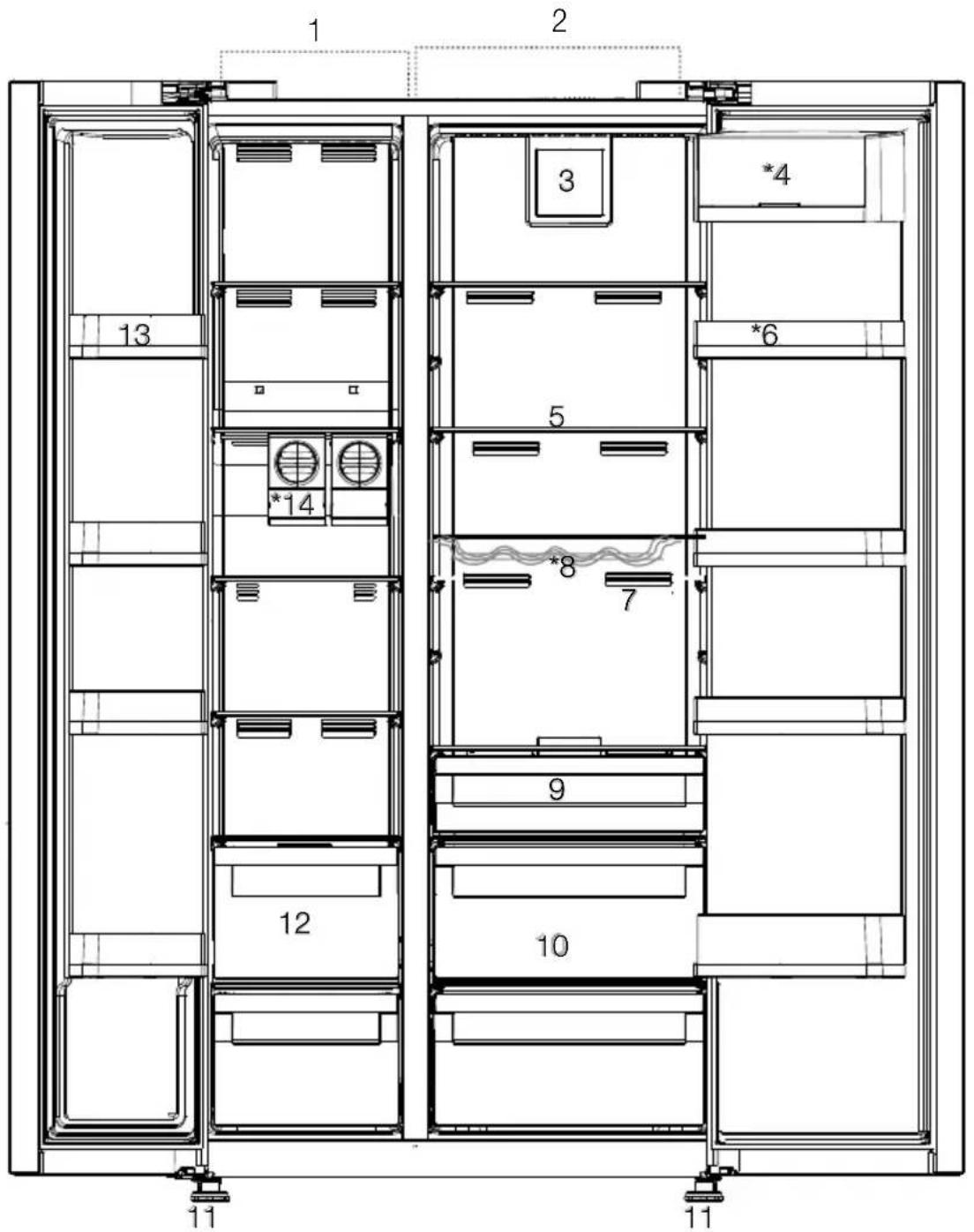 TEKA NFE3 620 X - Frigider - 1
