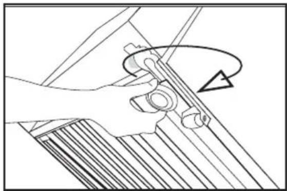 TEKA NFE3 620 X - Adjusting the stands - 2