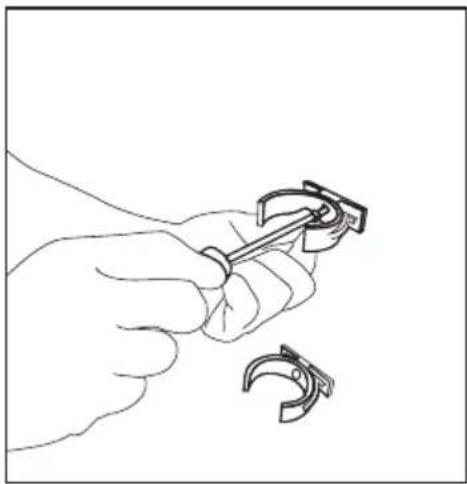 TEKA NFE3 650 X - Fixation du filtre externe au mur (en option) - 4