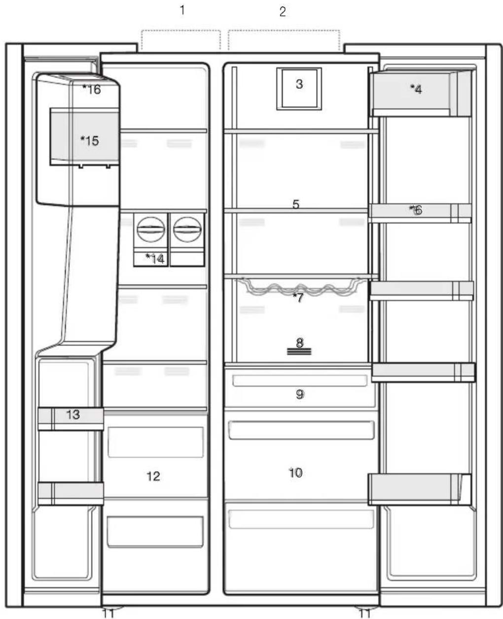 TEKA NFE3 650 X - Refrigerador - 1
