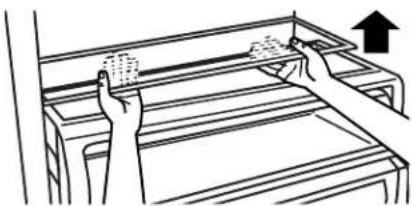 KITCHENAID Architect KSSC48QVS - Remove and Replace the Ingredient Care Center Cover - 1