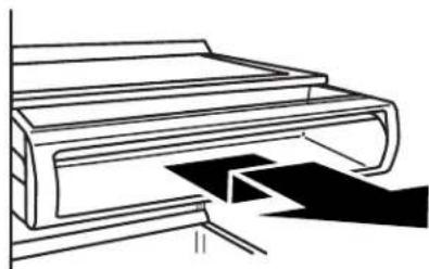 KITCHENAID Architect KSSC48QVS - To remove and replace the crispers: - 1