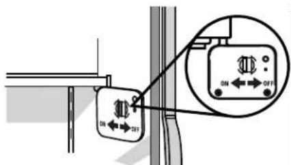 KITCHENAID KSSO48FTX - Para encender/apagar la fábrica de hielo: - 1