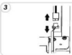 HOOVER HVBF 5172BHK - Reversibilität der Tur (Elektronische) - 3