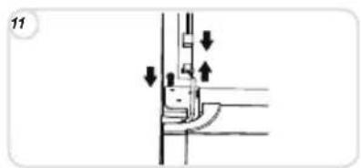 HOOVER HVBF 5172BHK - REVERSIBILITY OF THE DOOR (ELECTRONIC) - 4
