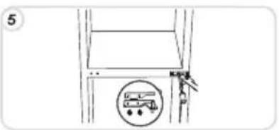 HOOVER HVBF 5172BHK - REVERSIBILITY OF THE DOOR (ELECTRONIC) - 7