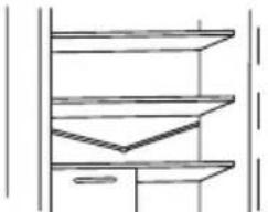 HOOVER HVBF 5172BHK - Defrosting the refrigerator compartment - 1