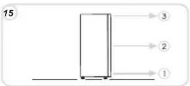 HOOVER HVBF 5172BHK - Reversibility da porta (eletrónico) - 12