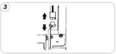 HOOVER HVBF 5172BHK - REVERSIBILITY OF THE DOOR (ELECTRONIC) - 3