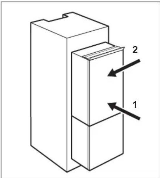 JUNO JCU15810S5 - Installing the appliance - 3