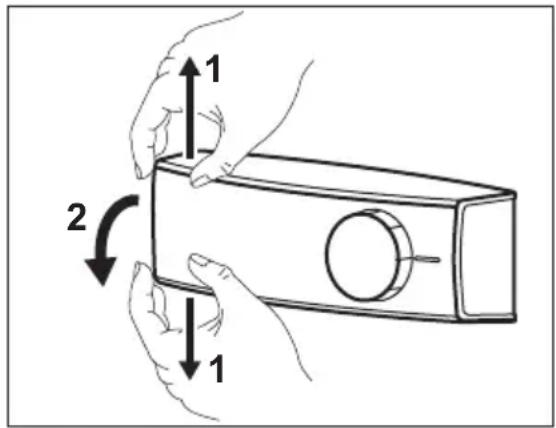 JUNO JCU15810S5 - Replacing the lamp - 1