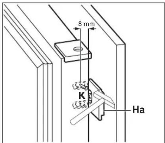 JUNO JCU15810S5 - Installing the appliance - 13