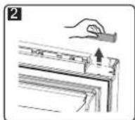 HISENSE RB468N4EC2 - Reversing the door - 4
