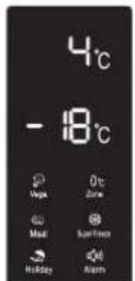 HISENSE RB468N4EC2 - Controles de la pantalla - 2