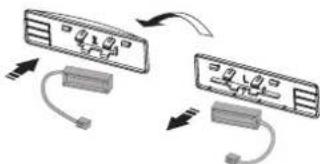 HISENSE RB468N4EC2 - Bevestig de handgreep met despeciale schroeven in de plastic zak. Eninstalleerervolgens dehandgreepkap. Het omkeren van de deur - 23
