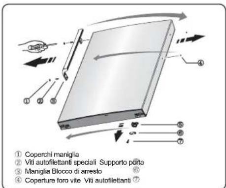 HISENSE RB468N4EC2 - Inversione della porta - 11