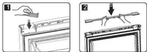 HISENSE RB468N4EC2 - Reversing the door - 20