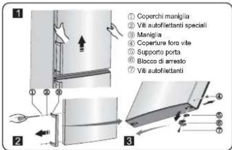 HISENSE RB468N4EC2 - Inversione della porta - 8