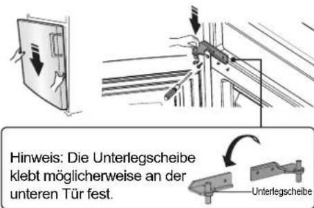 HISENSE RB468N4EC2 - Anbringen der Tjurgriffe - 17