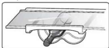 HISENSE RB468N4EC2 - Flessenrek - 1