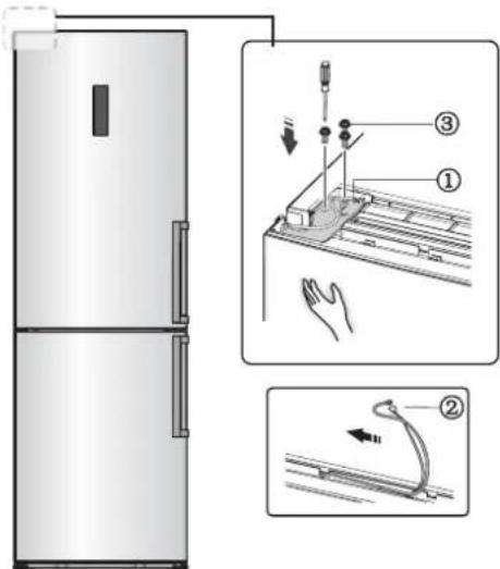 HISENSE RB468N4EC2 - Inverser la porte - 15