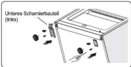 HISENSE RB468N4EC2 - Anbringen der Tjurgriffe - 16