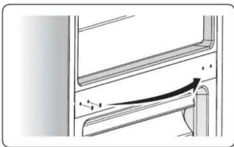HISENSE RB468N4EC2 - Reversing the door - 12