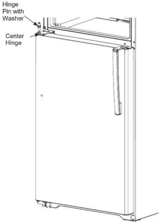 GE GTE18ISHSS - RE-HANGING THE DOORS - 2